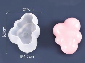 Molde silicona nube 3D grande